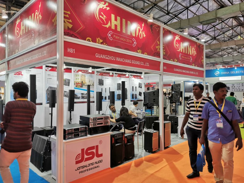 JSL草莓视频黄色网站音响出席印度孟买PALM Expo India 2019