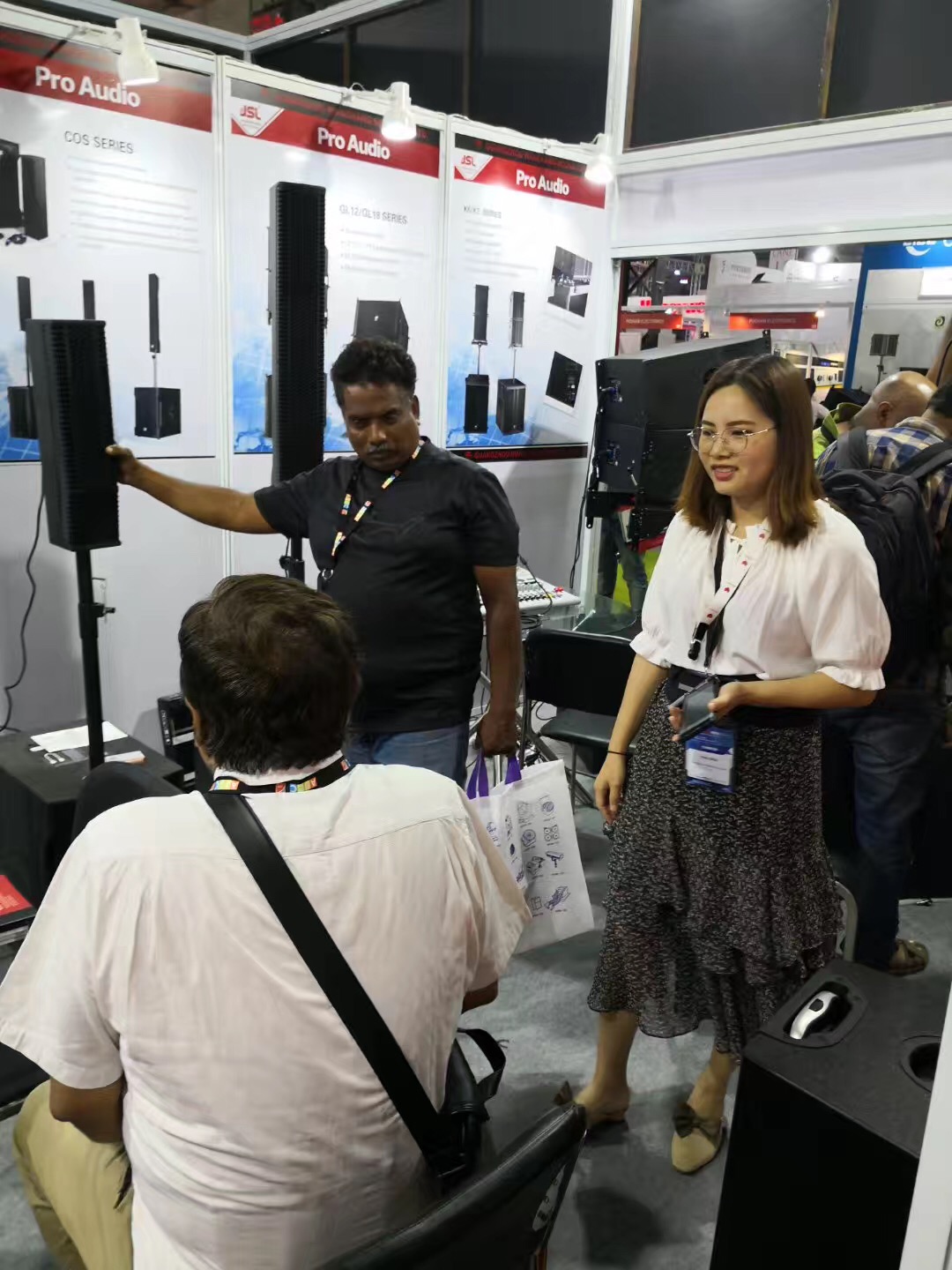 JSL草莓视频黄色网站音响出席印度孟买PALM Expo India 2019