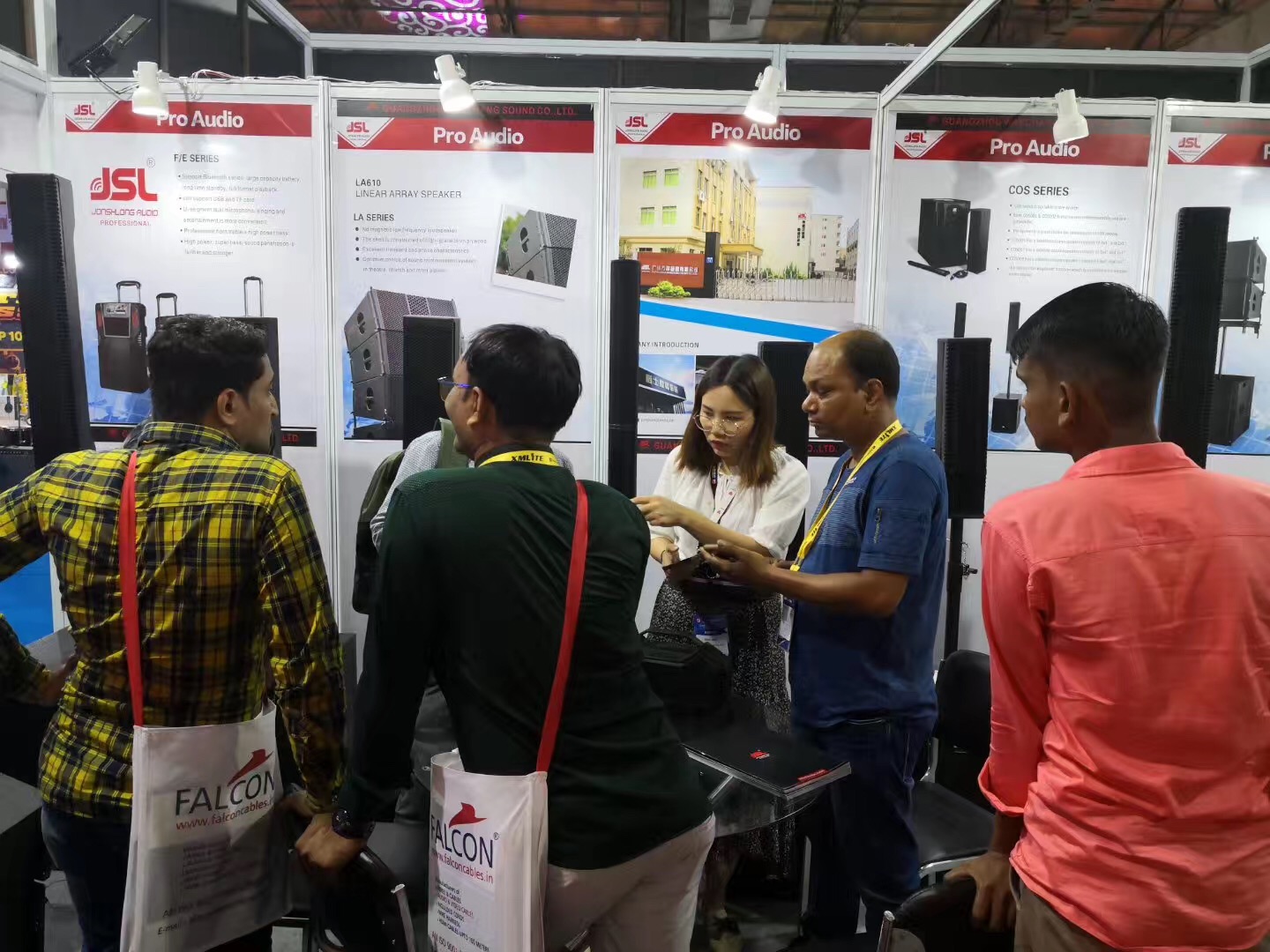 JSL草莓视频黄色网站音响出席印度孟买PALM Expo India 2019