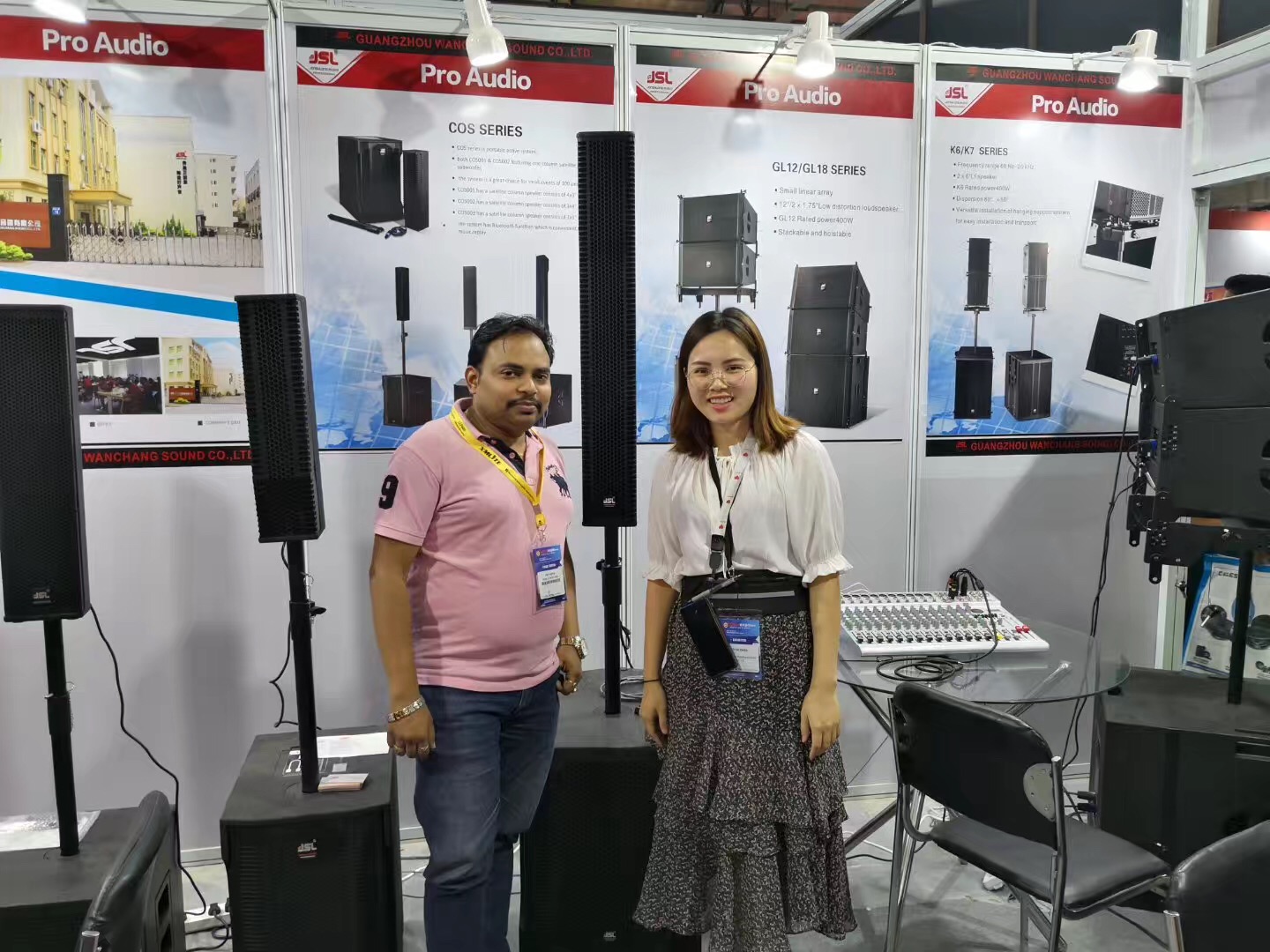 JSL草莓视频黄色网站音响出席印度孟买PALM Expo India 2019