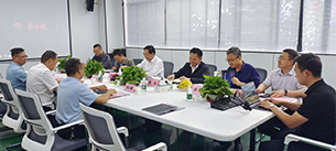 德州市天衢新区党工委副书记、管委会主任王大山等一行到我司-广东万昌科技实业有限公司参观考察